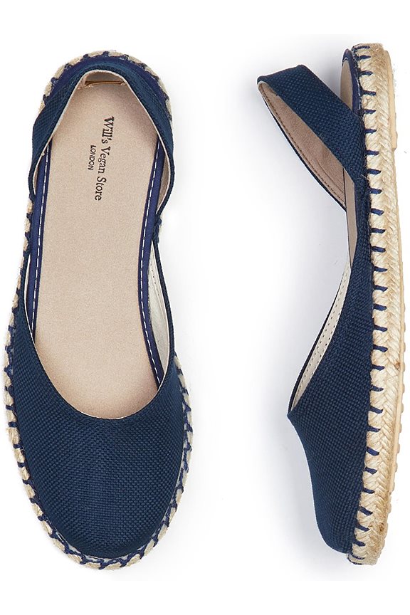 Espadrilles Slingbacks Dark Blue