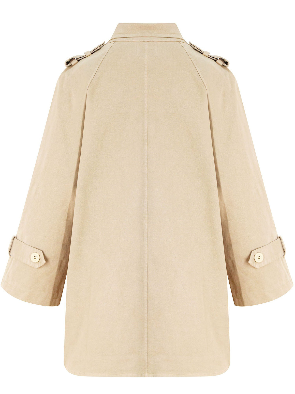 Cotton-Gaberdine Trench Coat