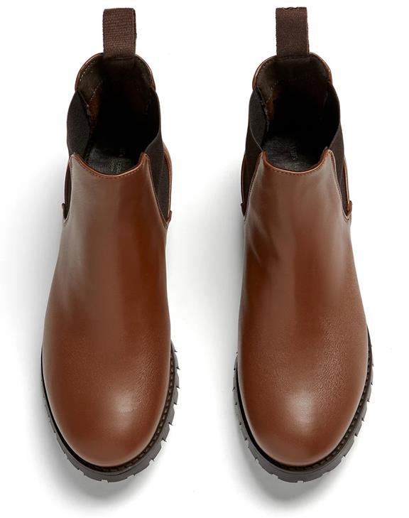  Chelsea Boots Luxe Deep Tread Chestnut Brown