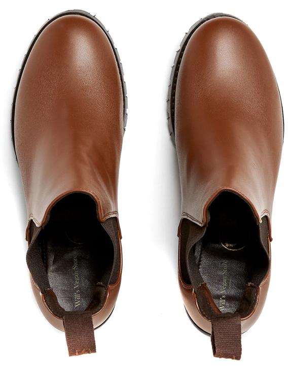  Chelsea Boots Luxe Deep Tread Chestnut Brown