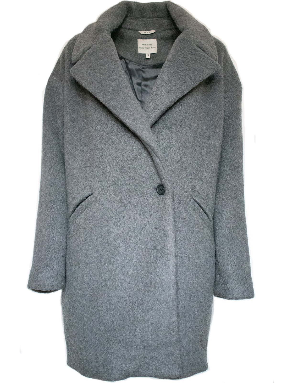  Vegan Wool Oversize Coat