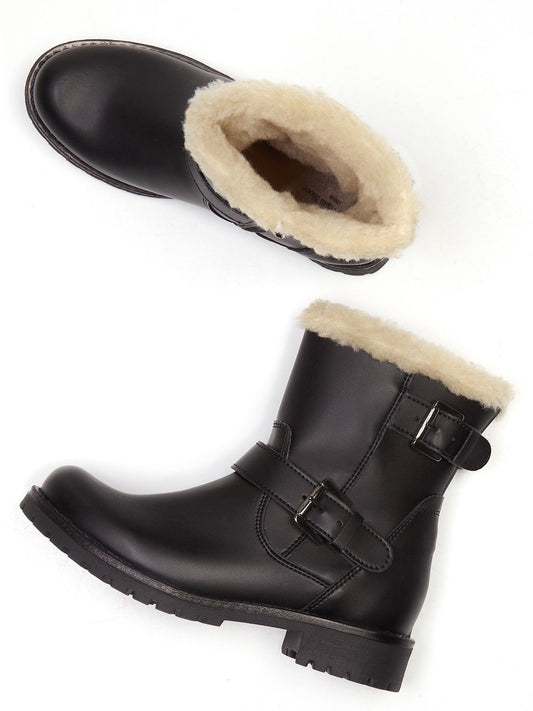  Insulated Biker Boots