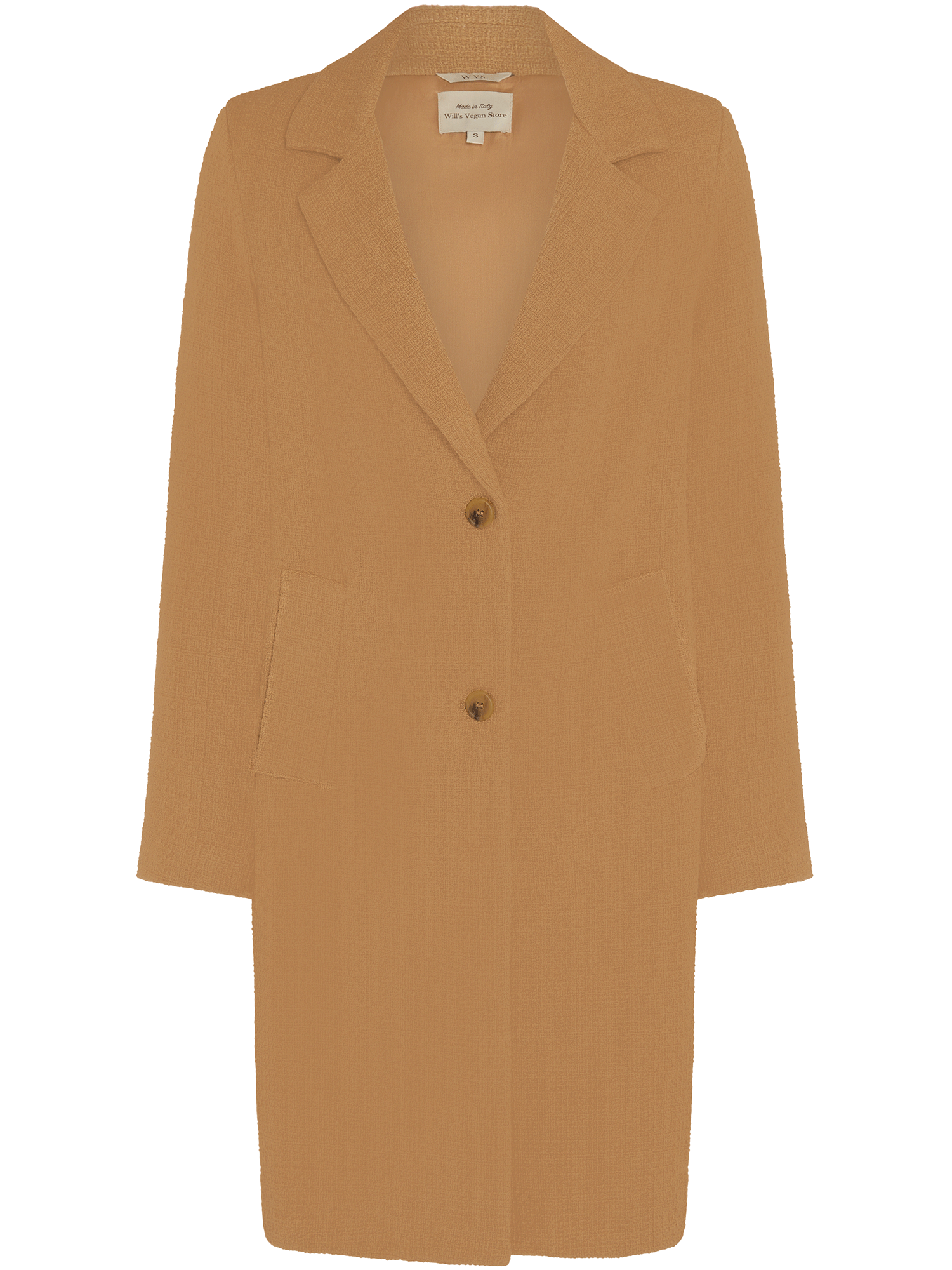  Structured Vegan Wool Coat