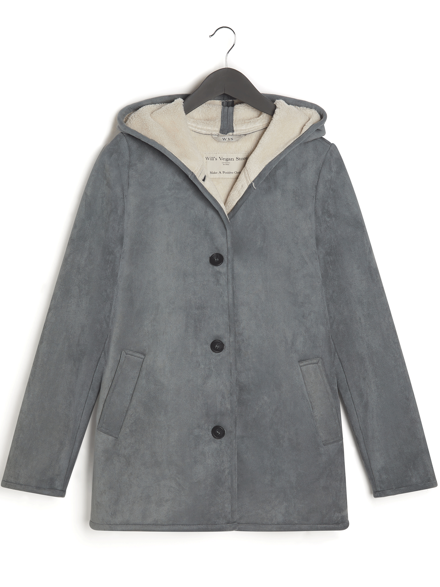  Recycled Vegan Shearling Coat