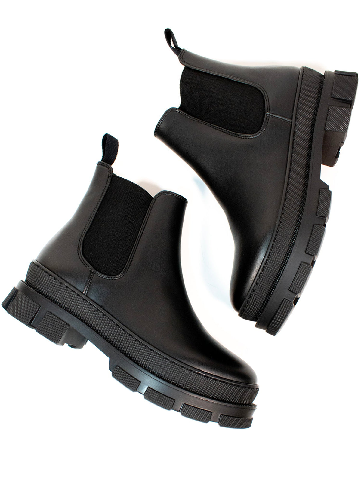  Luxe Track Sole Chelsea Boots
