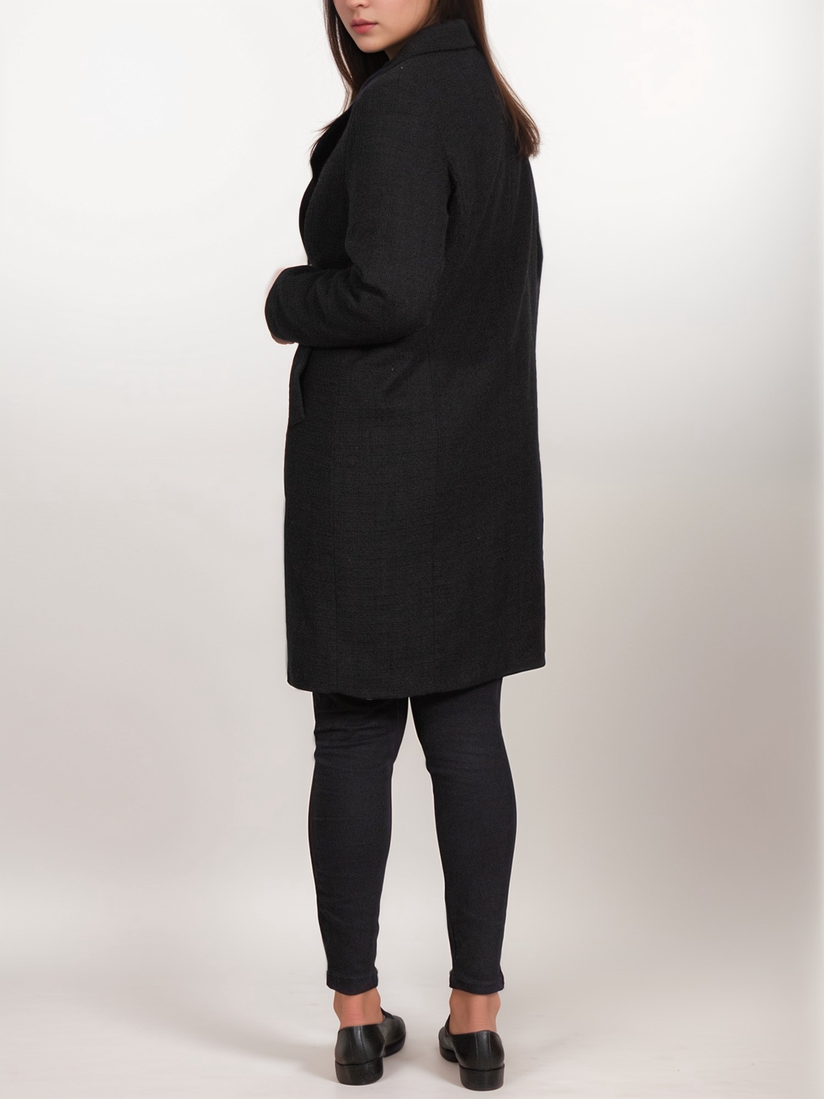  Structured Vegan Wool Coat