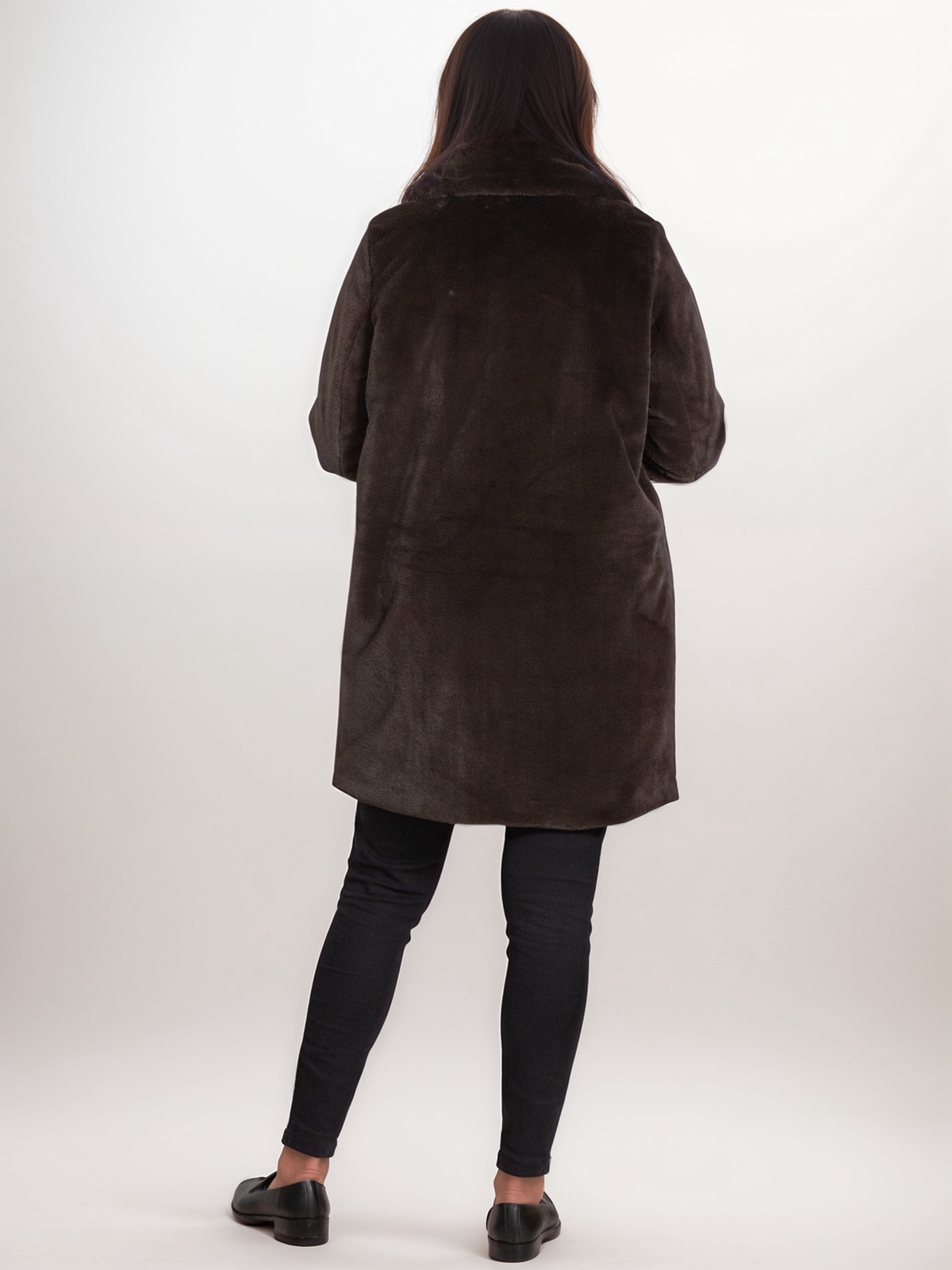  Recycled Vegan Fur Coat