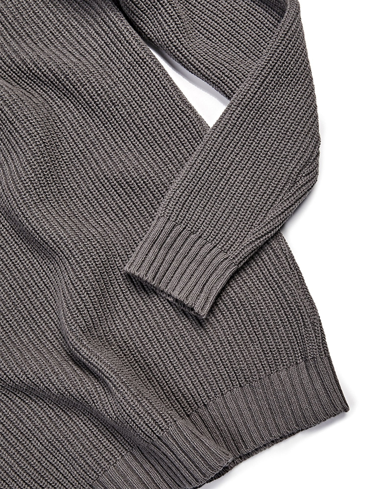  Recycled Slouch Knit Mockneck
