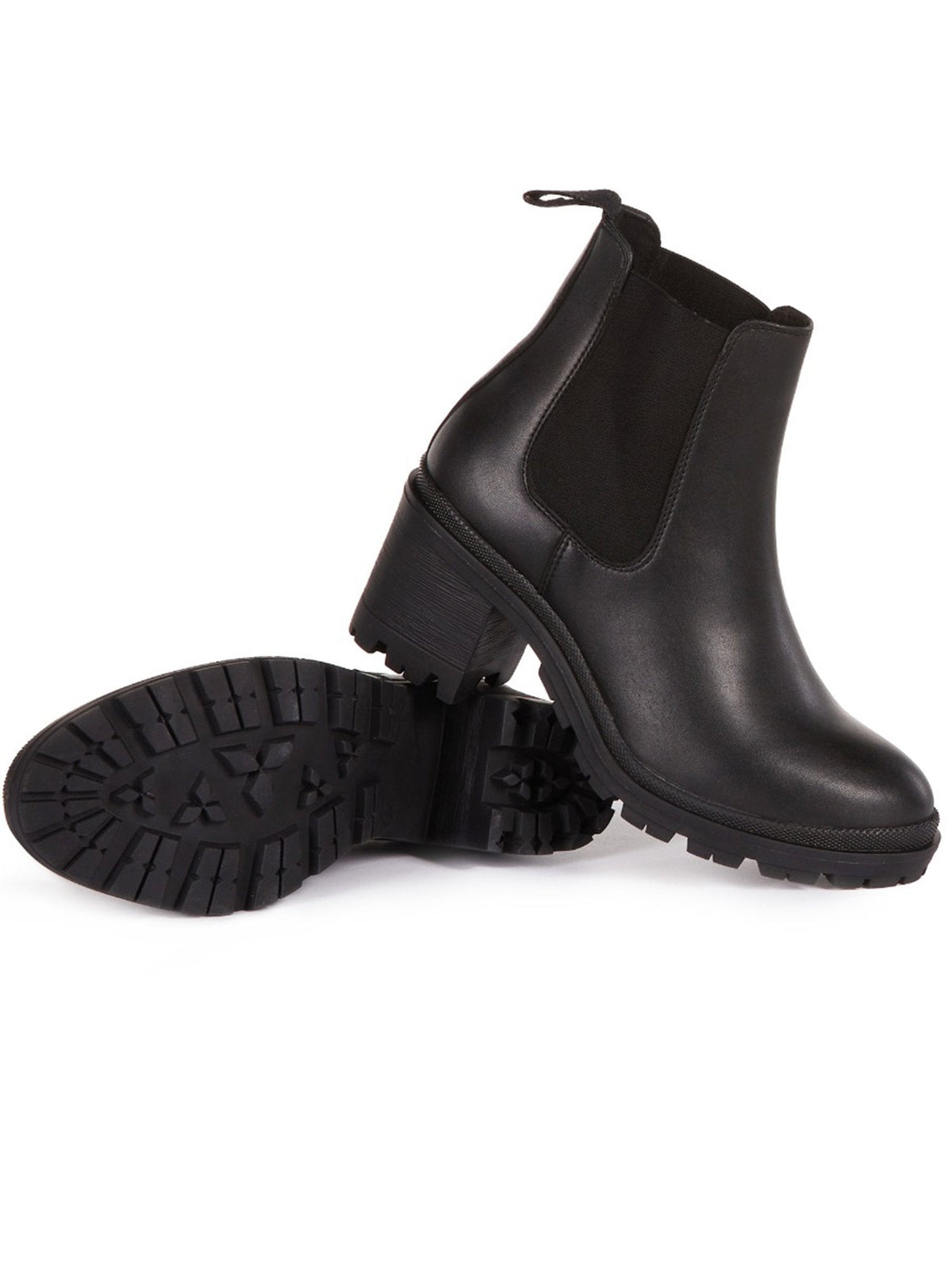  Track Sole Booties