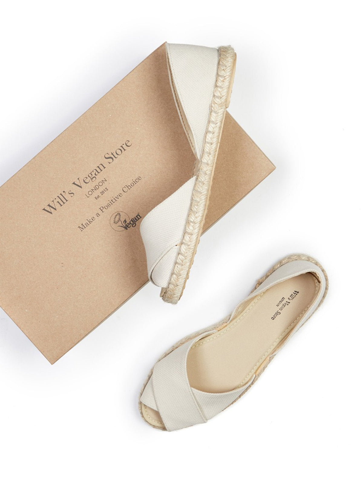  Recycled Espadrille Cross Over Straps