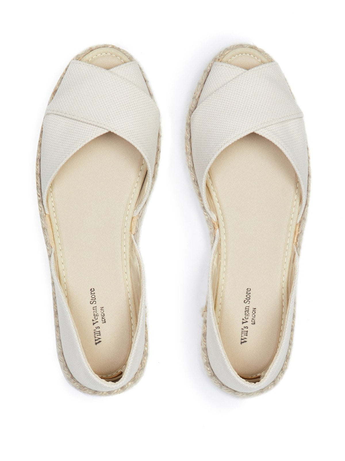  Recycled Espadrille Cross Over Straps