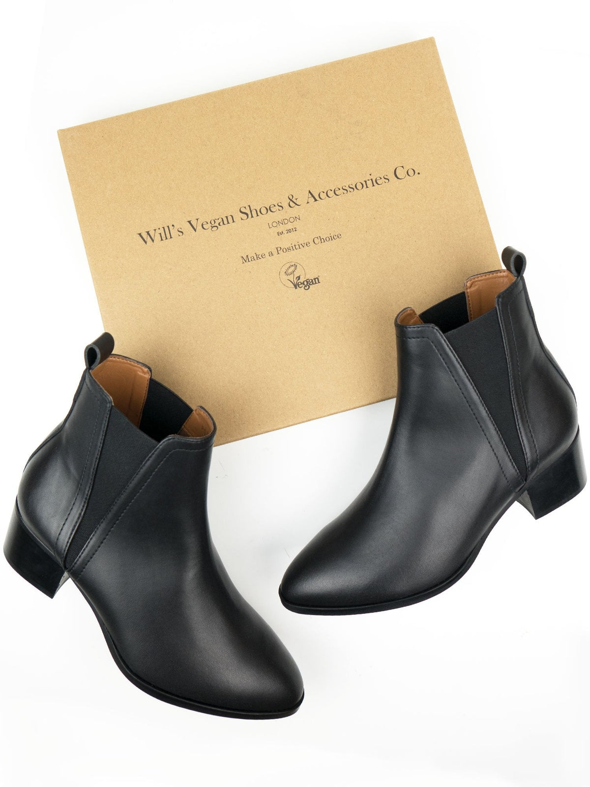  Point Toe Chelsea Boots