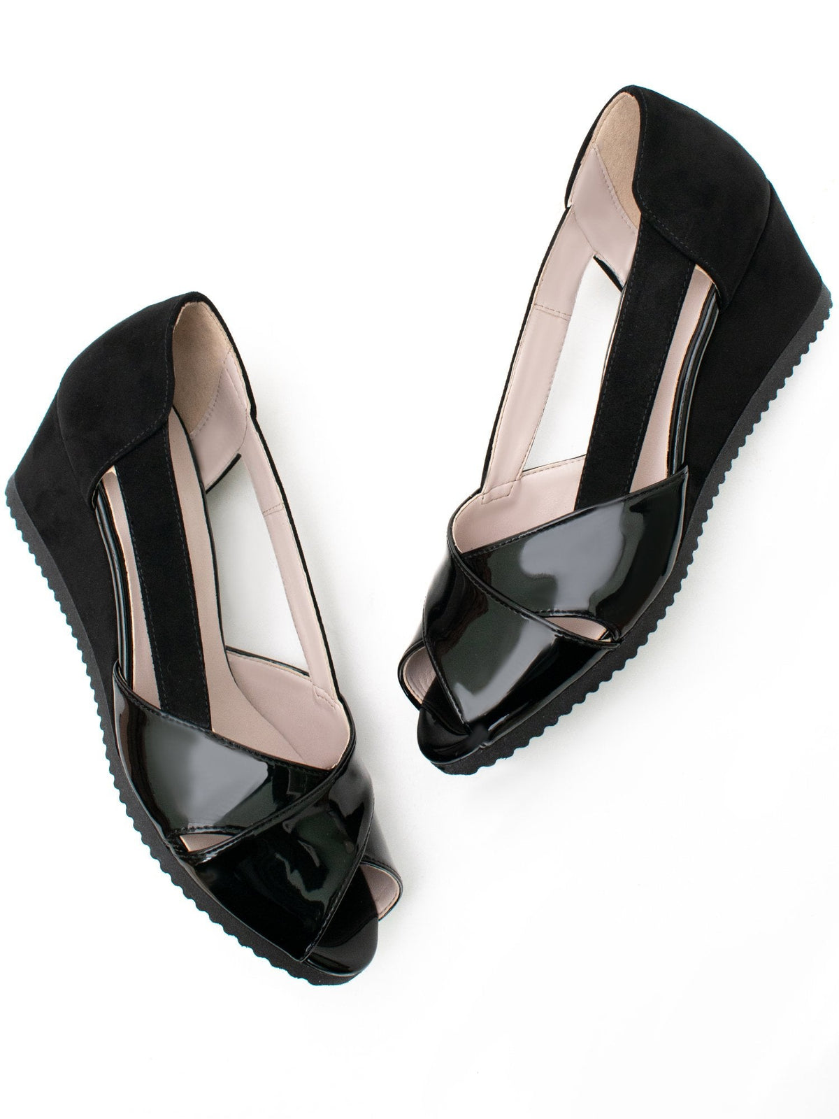  Peep Toe Wedges