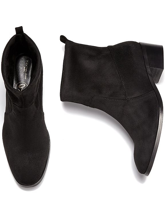  Boots Slip-On Black