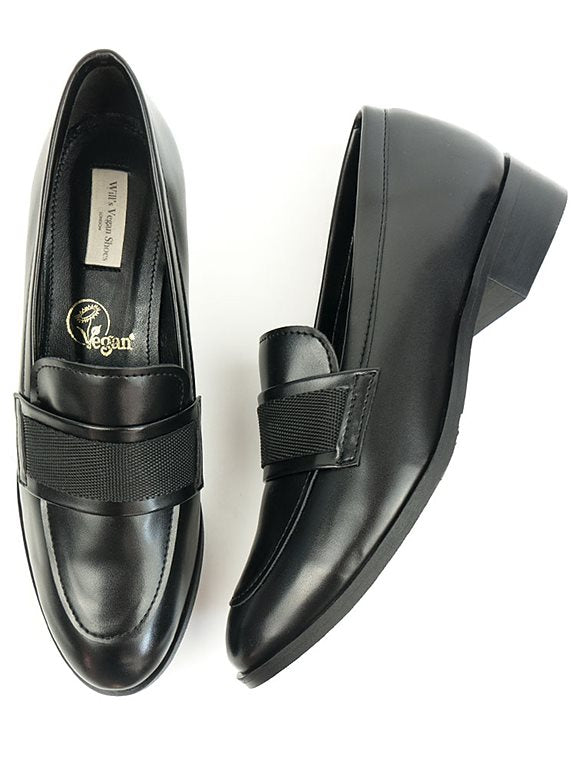  Loafers Ribbon Black