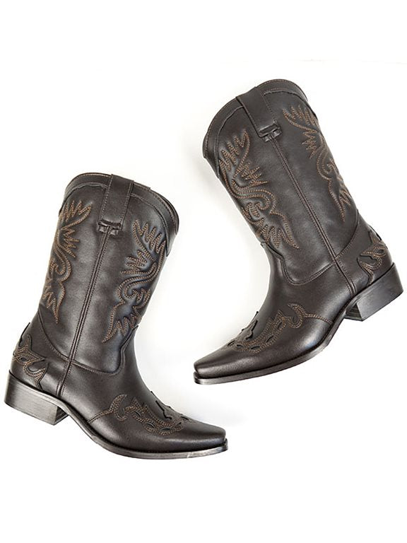  Western Boots Black