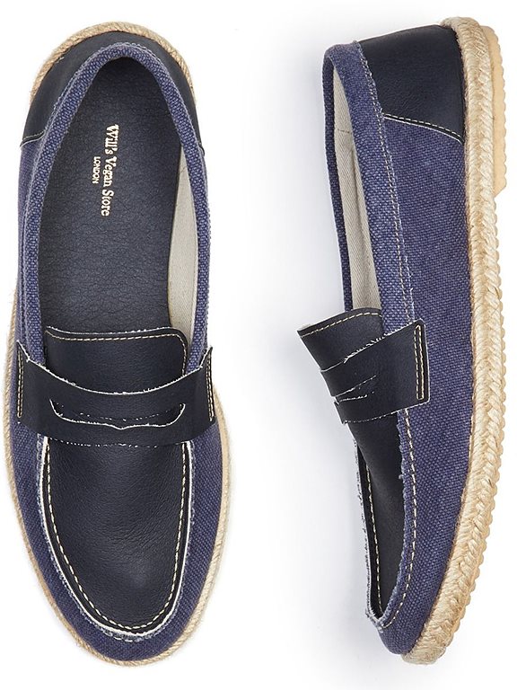  Penny Loafers Dark Blue
