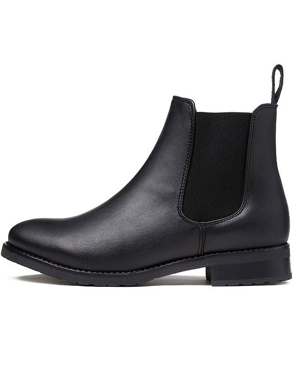  Luxe Smart Chelsea Boots Black