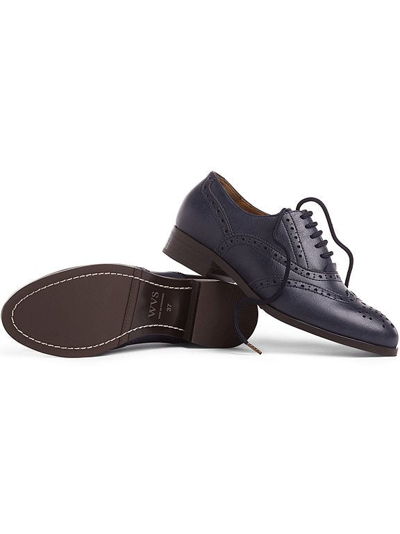  Oxford Brogues Navy Blue