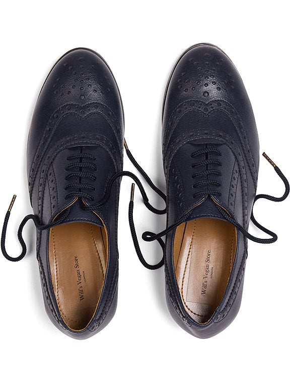  Oxford Brogues Navy Blue