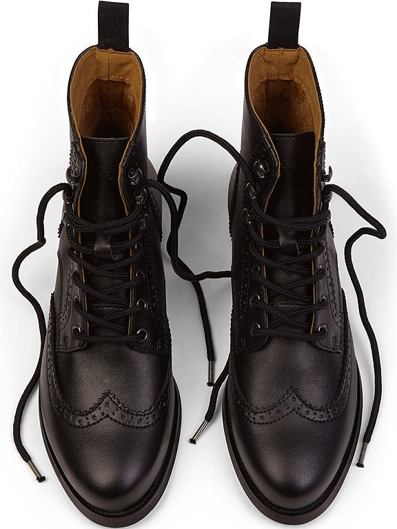  Brogue Boots Black