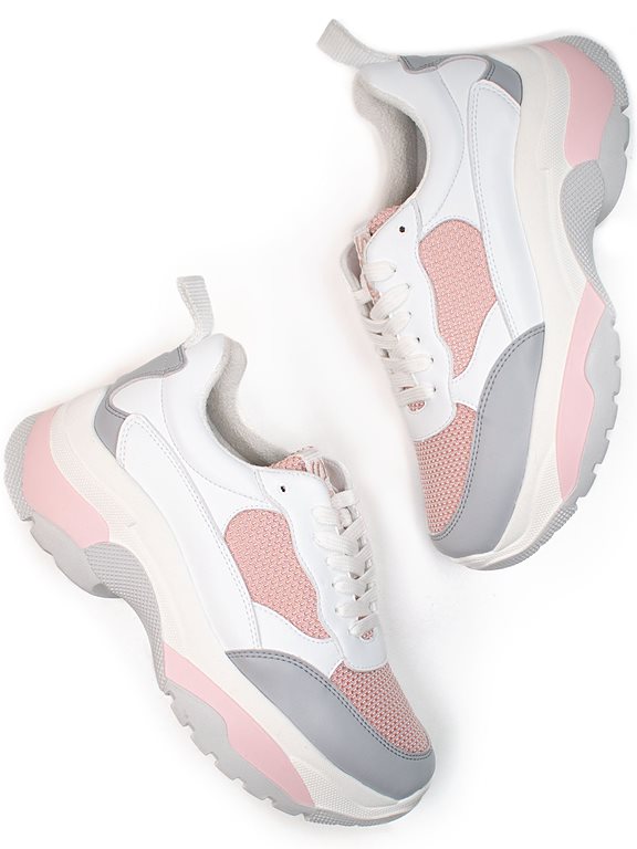  Rio Trainers White & Pink