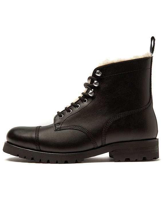  Men's Insulated Work Boots Black