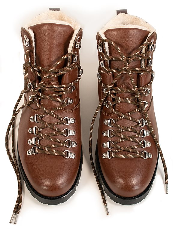  Hiking Boots Women Wvsport Insulated Waterproof Alpine Trail Chestnut Brown