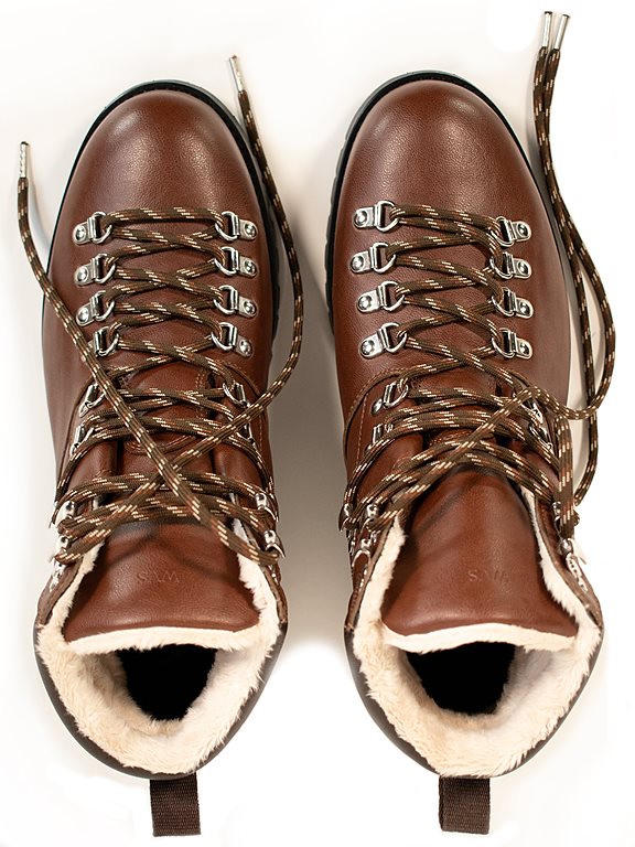  Hiking Boots Men Wvsport Insulated Waterproof Alpine Trail Chestnut Brown