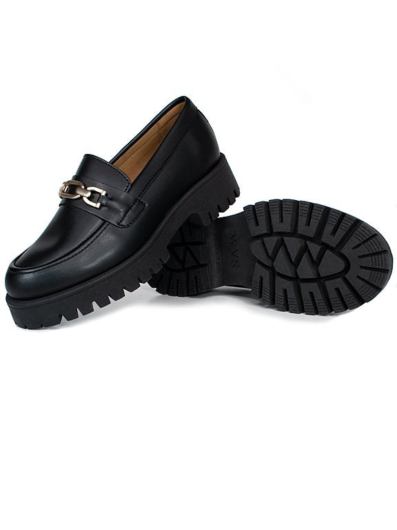  Loafers Track Sole Black