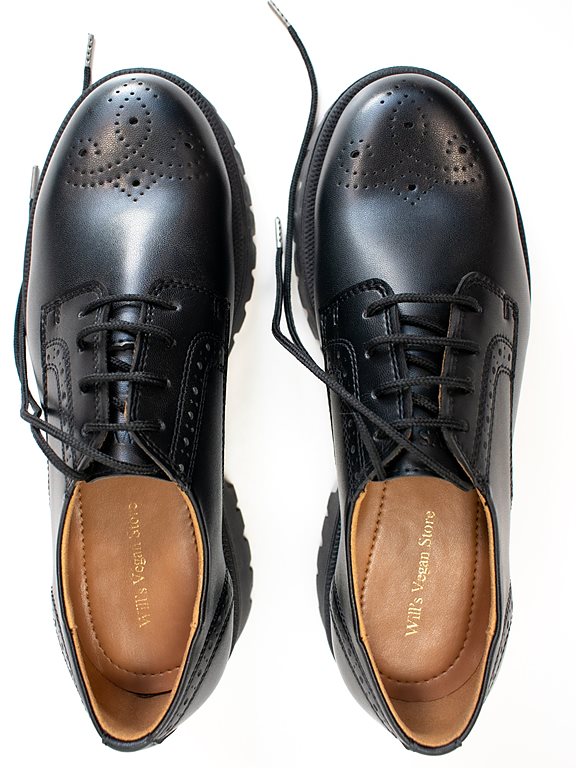  Brogues Track Sole Black