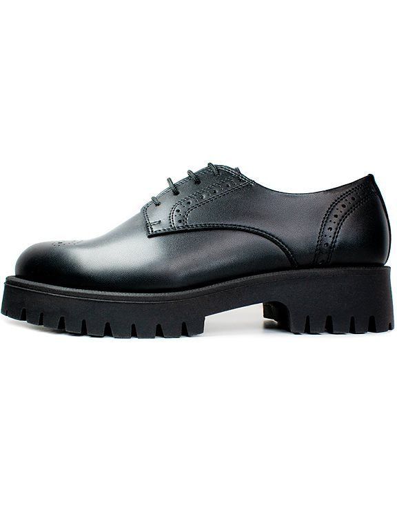  Brogues Track Sole Black