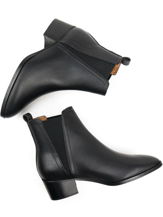  Chelsea Boots Point Toe Black