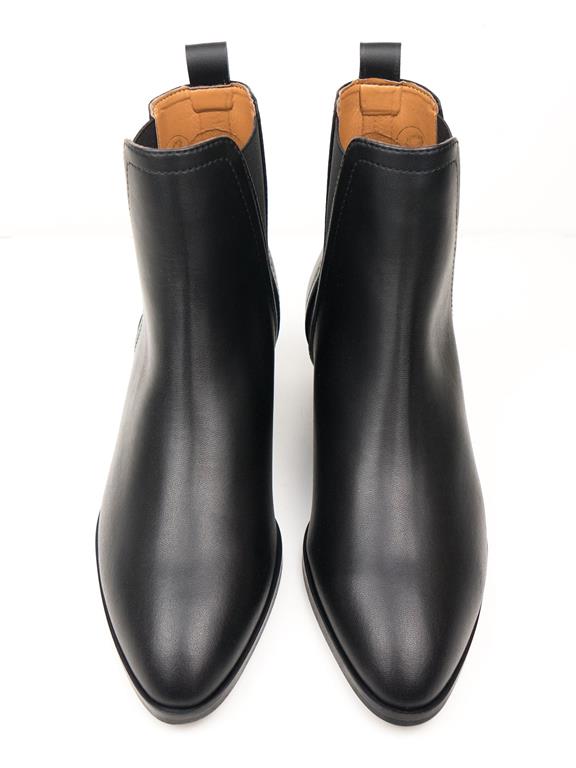  Chelsea Boots Point Toe Black
