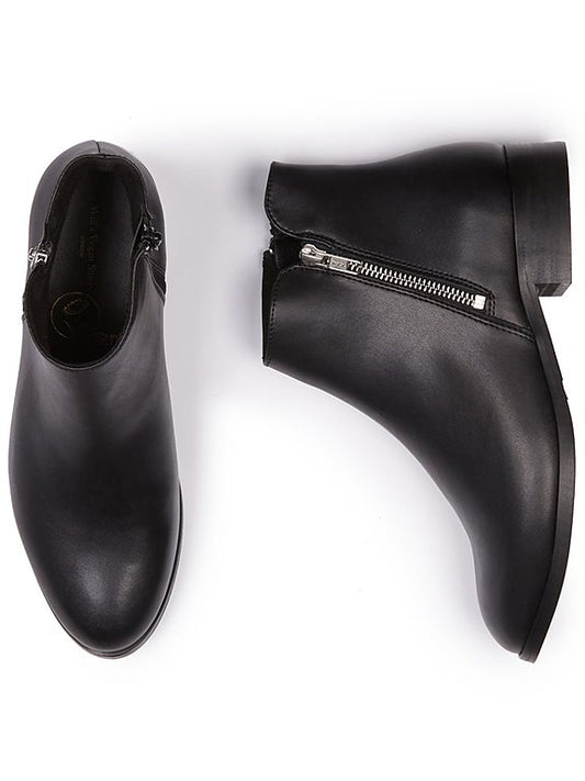  Boots Low Ankle Black