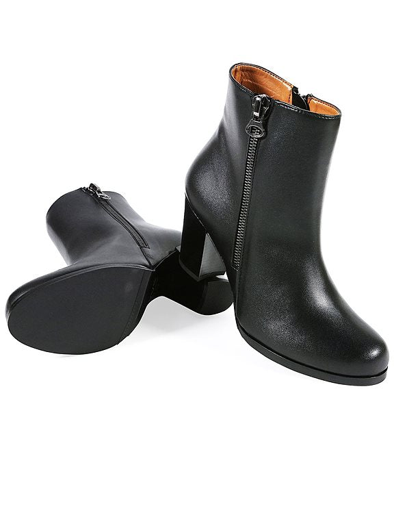  Boots Quarter Length Black