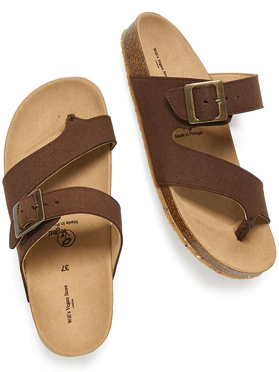  Slides Toe Brown