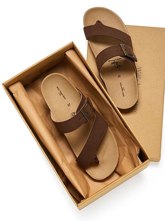  Slides Toe Brown