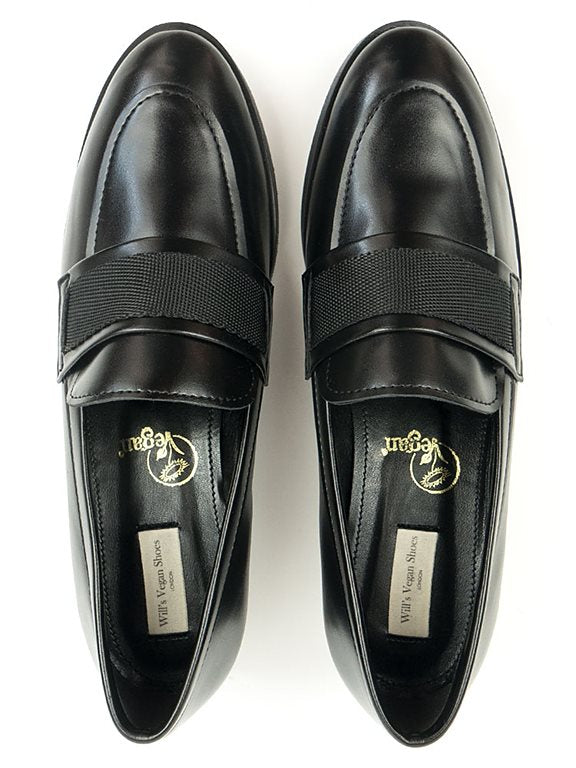  Loafers Ribbon Black