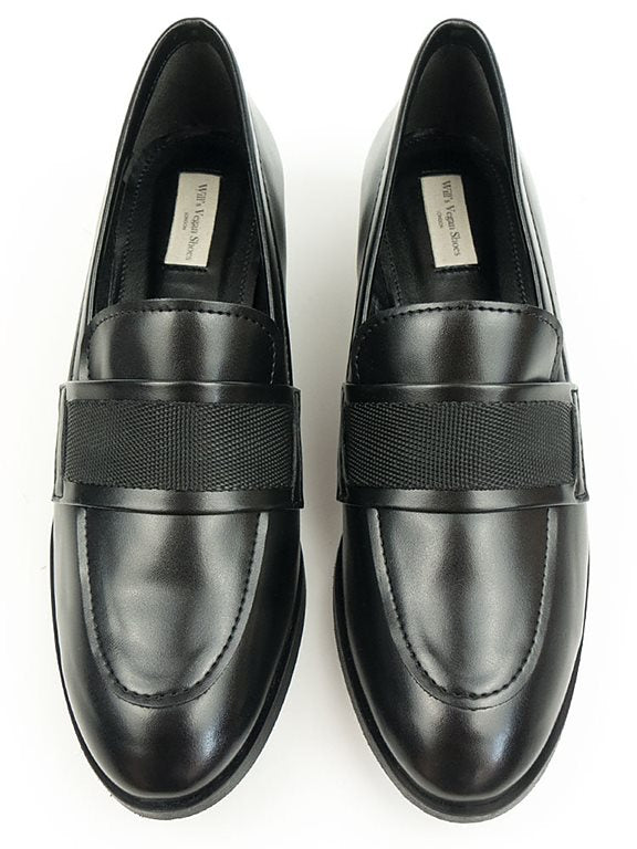  Loafers Ribbon Black