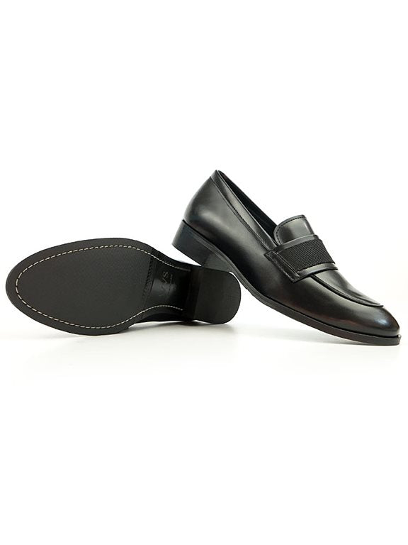  Loafers Ribbon Black