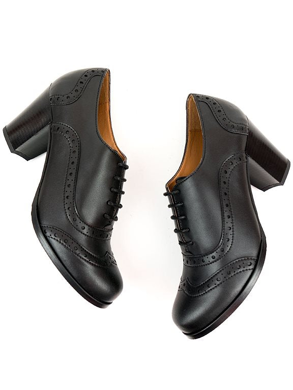  Brogues City Black