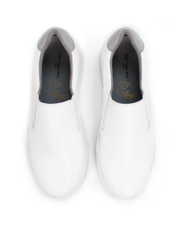  Slip-On Sneakers Ny White