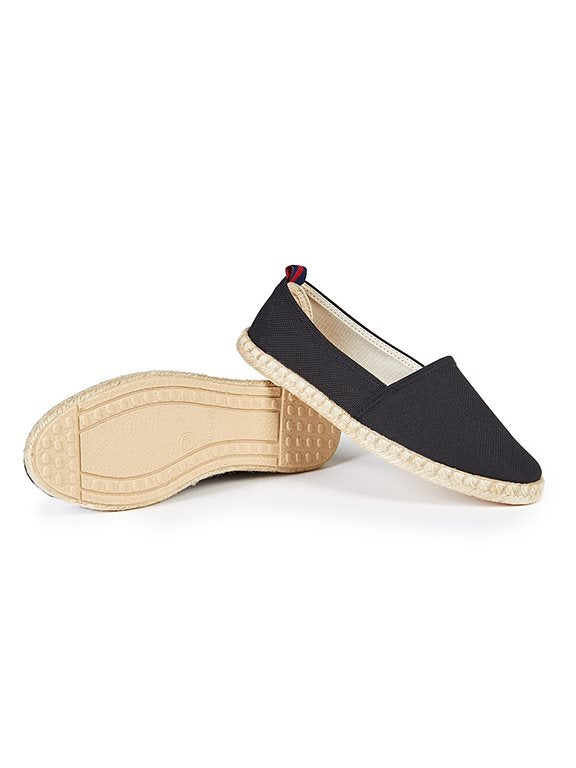  Espadrille Loafers Black