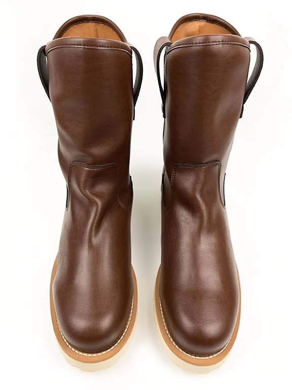  Boots Pull On Rig Brown