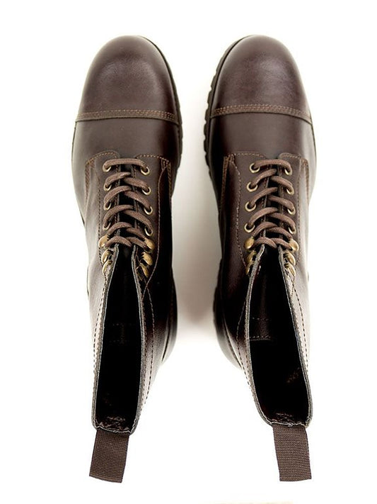  Work Boots Dark Brown