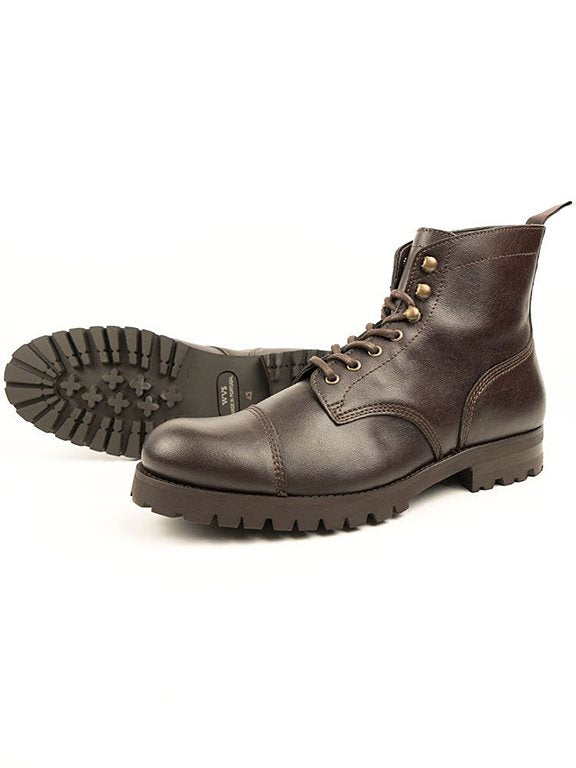  Work Boots Dark Brown