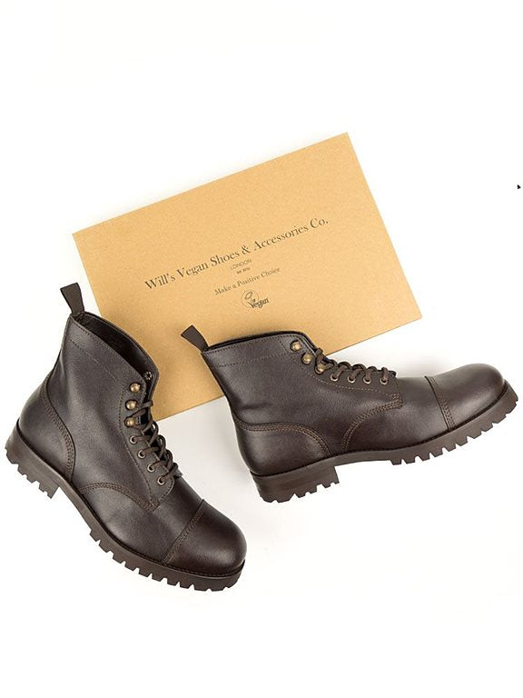  Work Boots Dark Brown