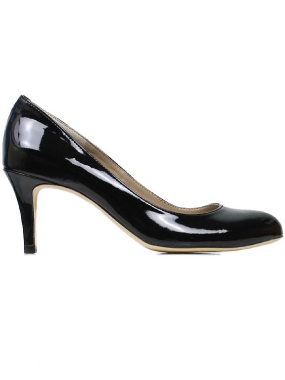  Pumps City Courts Patent Black
