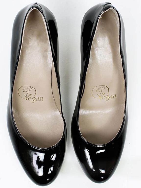  Pumps City Courts Patent Black